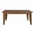 Treasures Large Extendable Dining Set - Rustic Oak