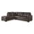 Barlin Mills Faux Leather Left Arm Facing 2-Piece Sectional w/Chaise