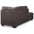 Barlin Mills Faux Leather Left Arm Facing 2-Piece Sectional w/Chaise