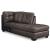 Barlin Mills Faux Leather Right Arm Facing 2-Piece Sectional w/Chaise