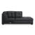 Barlin Mills Faux Leather Right Arm Facing 2-Piece Sectional w/Chaise