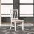 Summerville Linen/Wood Slat Back Side Chair