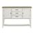 Summerville Wood Server w/3 Drawers & 3 Doors