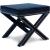 Nixon Velvet Ottoman/Bench