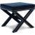 Nixon Velvet Ottoman/Bench