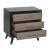 Raku Wood/Wood Veneer Veneer Storage Platform Bedroom Set