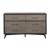 Raku Wood/Wood Veneer Veneer Storage Platform Bedroom Set