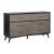 Raku Wood/Wood Veneer Veneer Storage Platform Bedroom Set