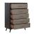 Raku Wood/Wood Veneer Veneer Storage Platform Bedroom Set