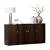 Savion Wood Server with 4 Doors
