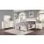 Laurelin Wood Seigh Platform Bed w/ Storage, King Size