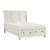 Laurelin Wood Seigh Platform Bed w/ Storage, Queen Size