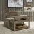 Parkland Falls Lift Top Cocktail Table Set - Weathered Taupe