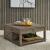 Parkland Falls Square Wood Lift Top Cocktail Table