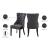 Nikki Velvet Dining Chair