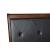 Cotterill Leatherette/Wood/Wood Veneer Tufted Bed, King Size