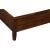 Cotterill Leatherette/Wood/Wood Veneer Tufted Bed