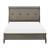 Cotterill Leatherette/Wood/Wood Veneer Tufted Bed, Full Size