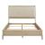 Cotterill Faux Leather/Wood Eastern King Panel Bed
