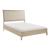 Cotterill Faux Leather/Wood Queen Panel Bed