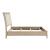 Cotterill Faux Leather/Wood Eastern King Panel Bed