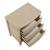 Cotterill Wood 3-Drawer Night Stand