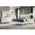 Cotterill Leatherette/Wood/Wood Veneer Tufted Bed