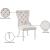 Carmen Velvet Dining Chair with Chrome Metal Legs