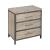 Cork County 3-Drawer Chest