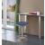 Brody Velvet Adjustable Swivel Stool with Brushed Chrome Base
