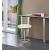Brody Velvet Adjustable Swivel Stool with Brushed Chrome Base