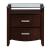 Lyric Glass/Wood/Wood Veneer Nightstand