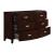 Lyric Leatherette/Wood/Wood Veneer Sleigh Platform Bedroom Set w/ Footboard Storage