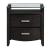 Lyric Glass/Wood/Wood Veneer Nightstand
