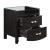 Lyric Leatherette/Wood/Wood Veneer Sleigh Platform Bedroom Set w/ Footboard Storage