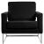 Noah Velvet Accent Chair with Chrome Iron Base