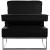 Noah Velvet Accent Chair with Chrome Iron Base