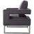 Noah Velvet Accent Chair with Chrome Iron Base