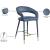 Destiny Faux Leather Counter Stool