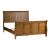 Grandpas Cabin Wood Queen Size Sleigh Bed