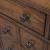 Grandpa's Cabin Wood Sleigh Bedroom Set - Aged Oak