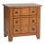 Grandpa's Cabin Wood Sleigh Bedroom Set - Aged Oak