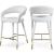 Destiny Faux Leather Counter Stool