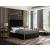 Jones Velvet Queen Size Canopy Bed