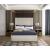 Jones Velvet Queen Size Canopy Bed