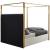 Jones Velvet Canopy Bed