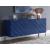 Collette 3-Door Sideboard with Stainless Steel Base