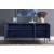 Collette 3-Door Sideboard with Stainless Steel Base