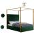 Jones Velvet Canopy Bed