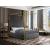 Jones Velvet King Size Canopy Bed